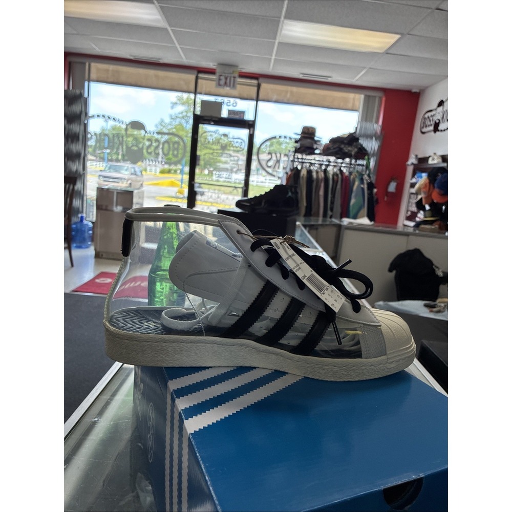 Men's Adidas Blondey McCoy Pro Model Superstar Clear Shoes IG0843 NEW SZ 10.5 - Picture 6 of 15
